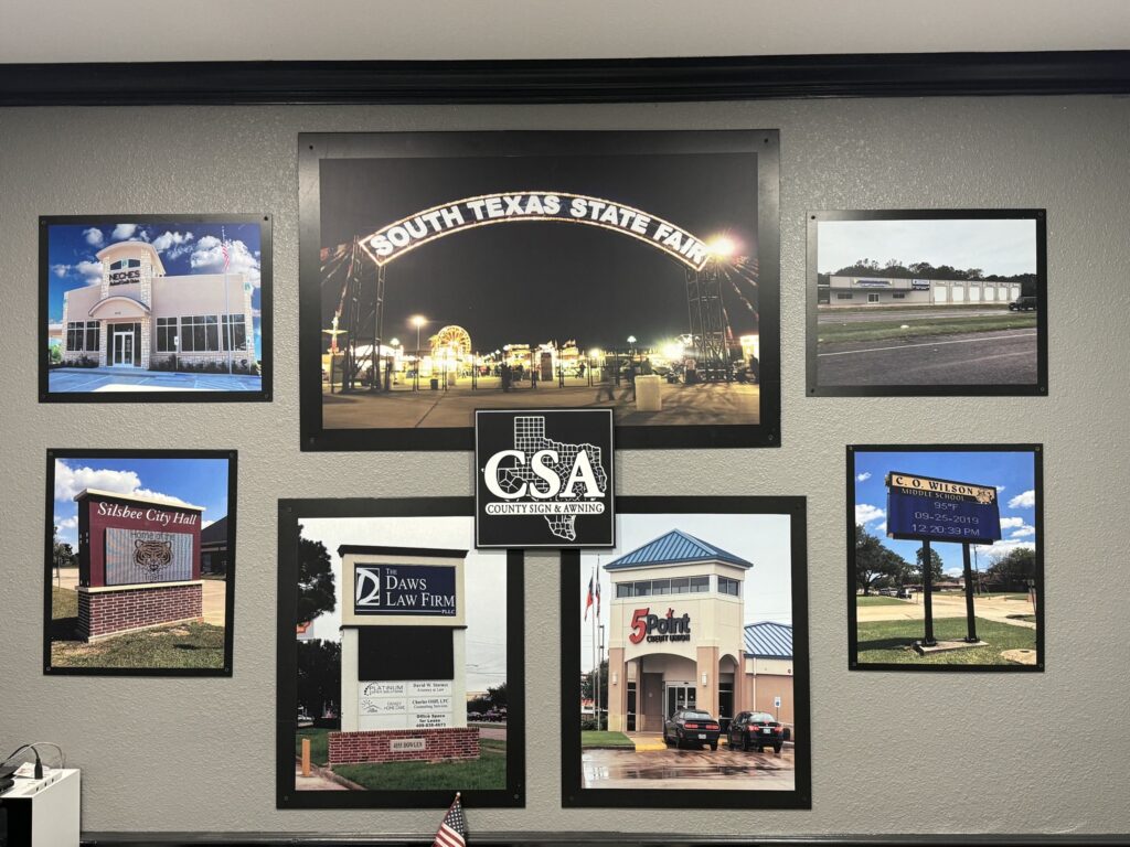 Southeast Texas business sign design and installation